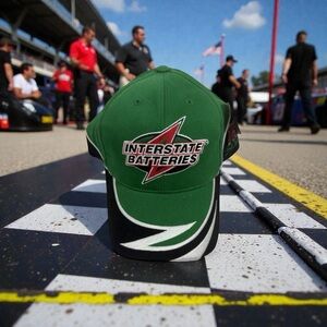 VTG Interstate Batteries Racing Hat NASCAR Bobby Labonte 18 Chase Authentics
